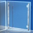 R5S50 | Рейки дверные, вертикальные, для шкафов CE В=500мм, 1 упаковка - 2шт.